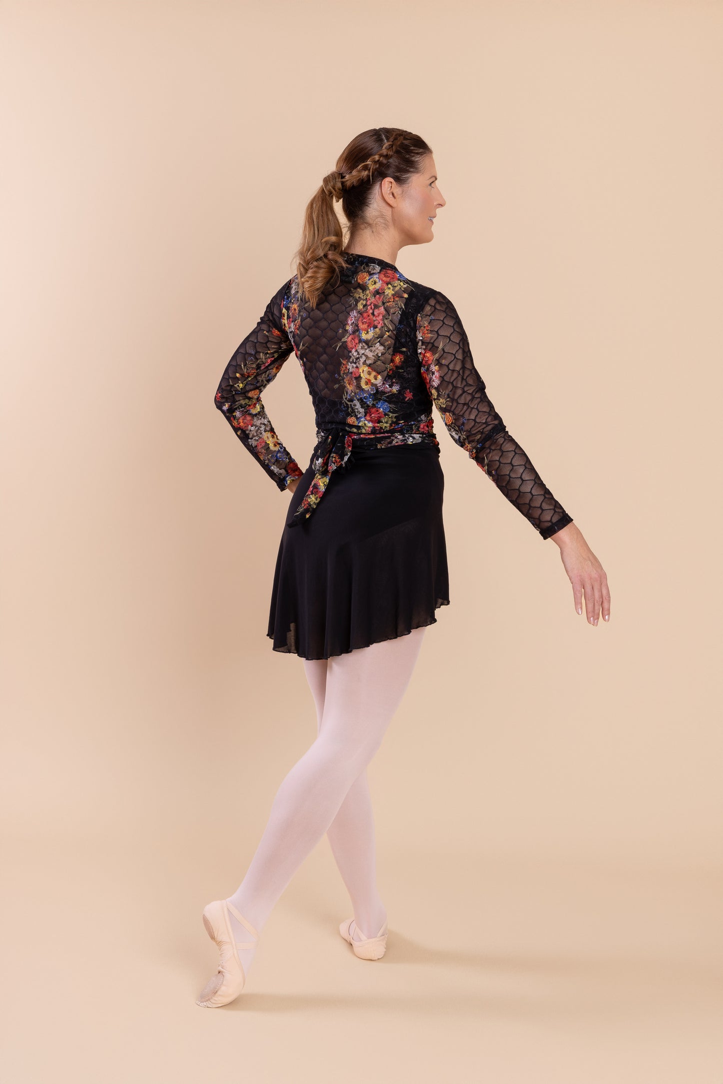 Hi-Low Wrap Skirt