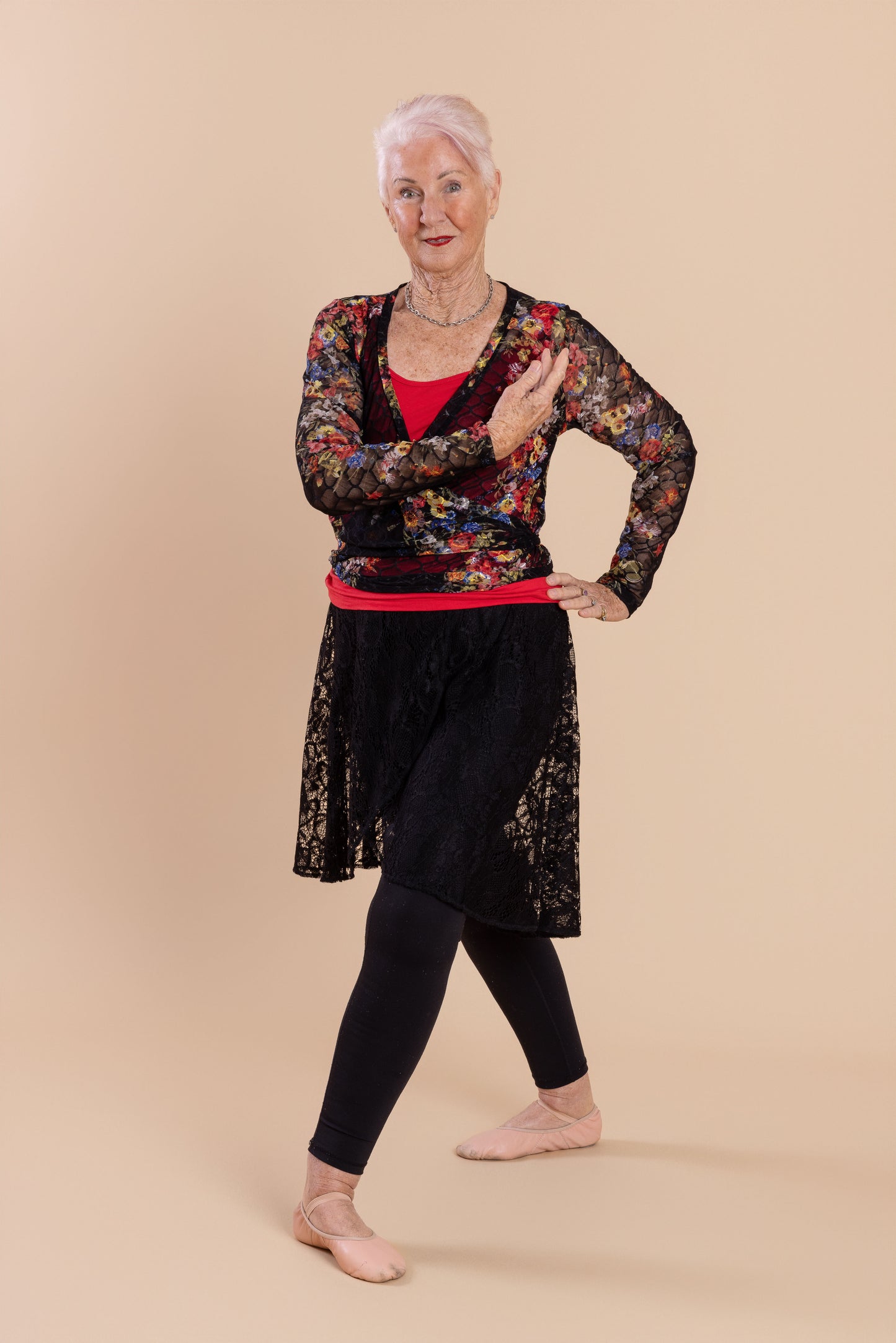 Limited Collection Wrap Skirt Black Lace
