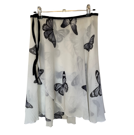 Limited Collection Wrap Skirt Large Butterfly