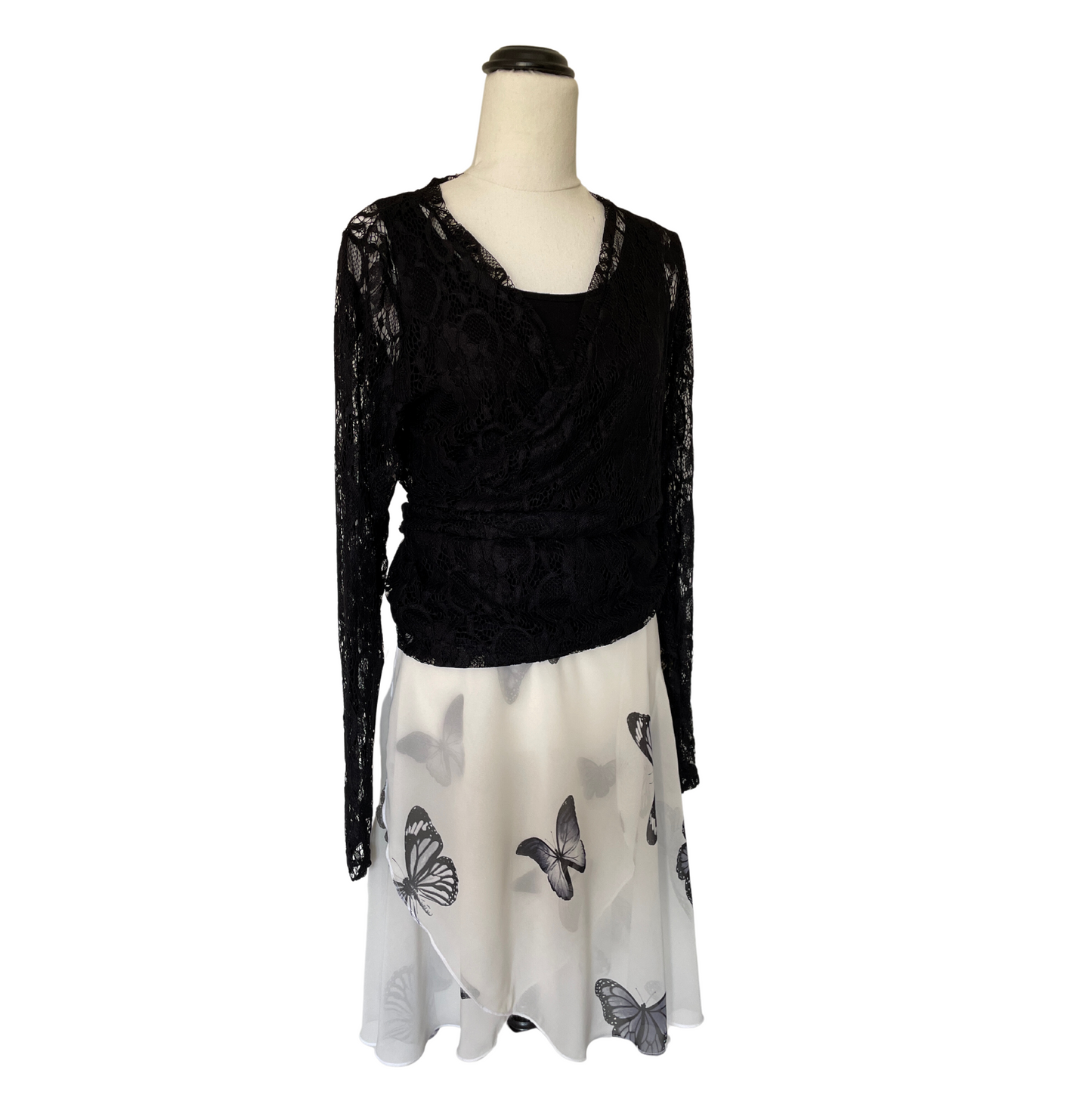 Limited Collection Wrap Skirt Large Butterfly