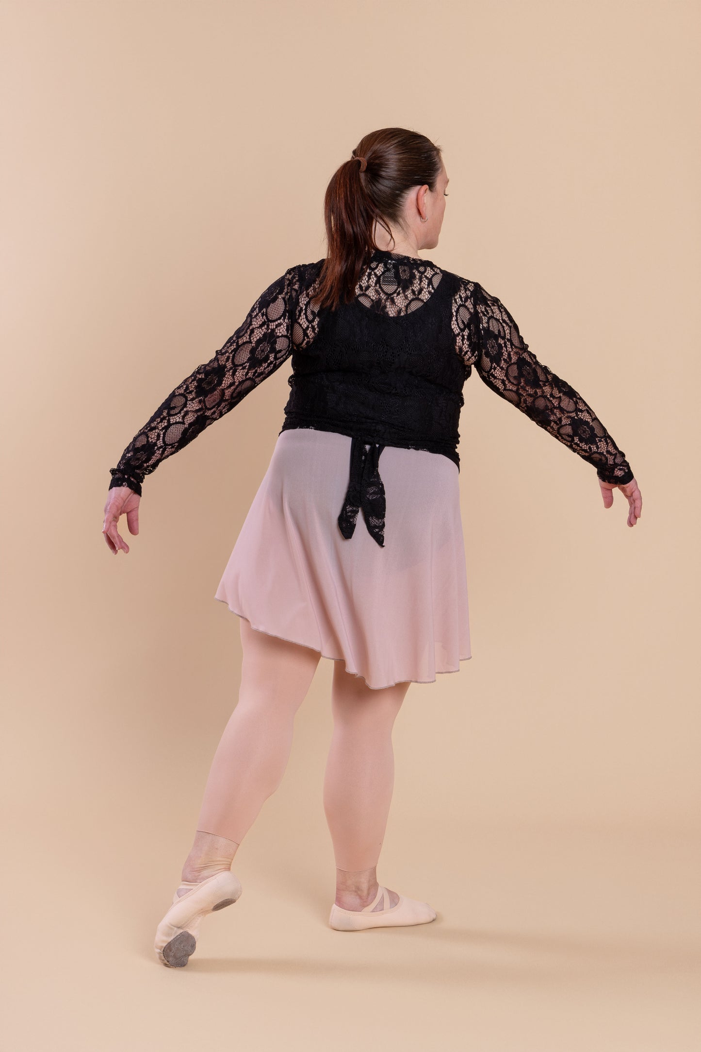 Hi-Low Wrap Skirt