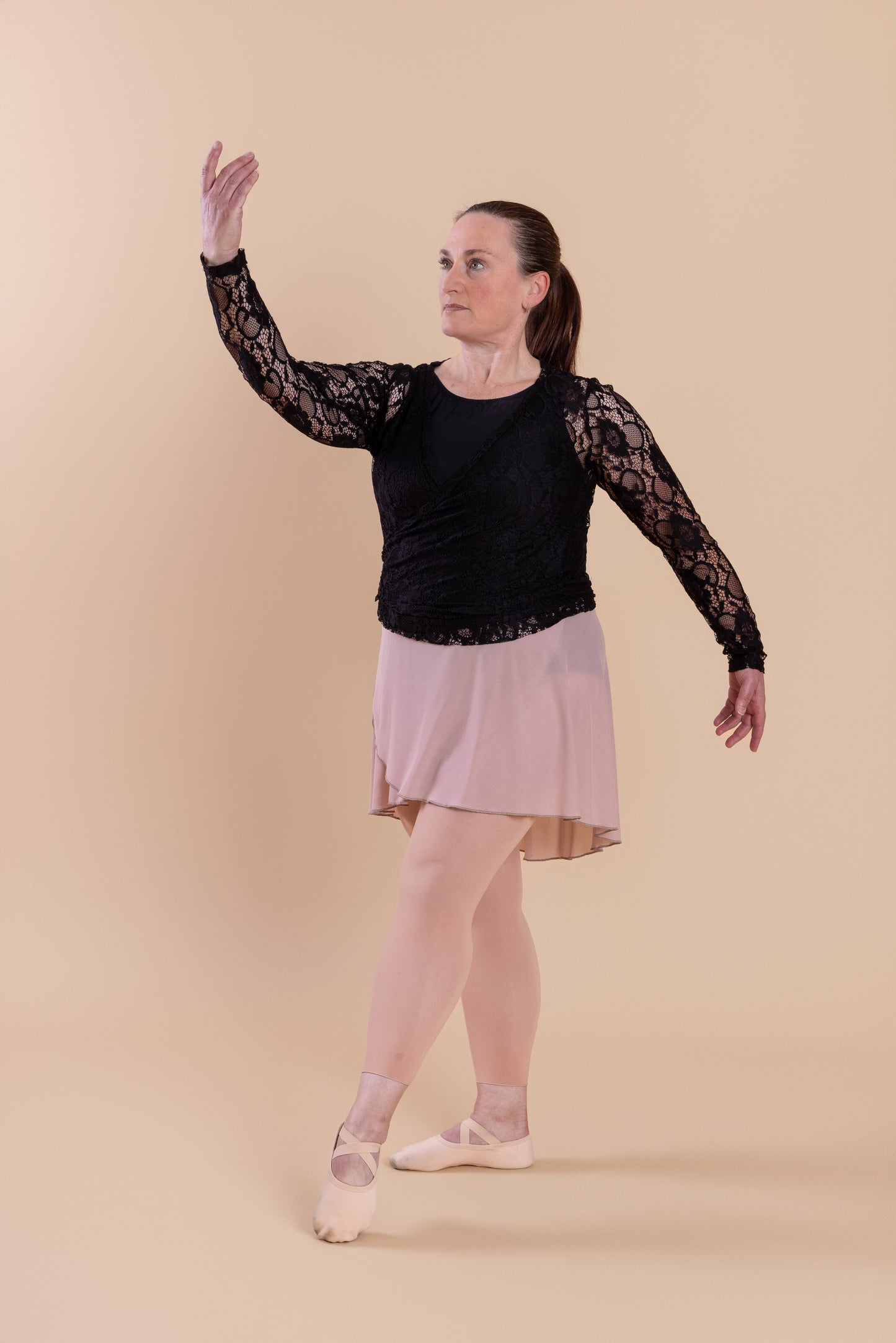 Hi-Low Wrap Skirt