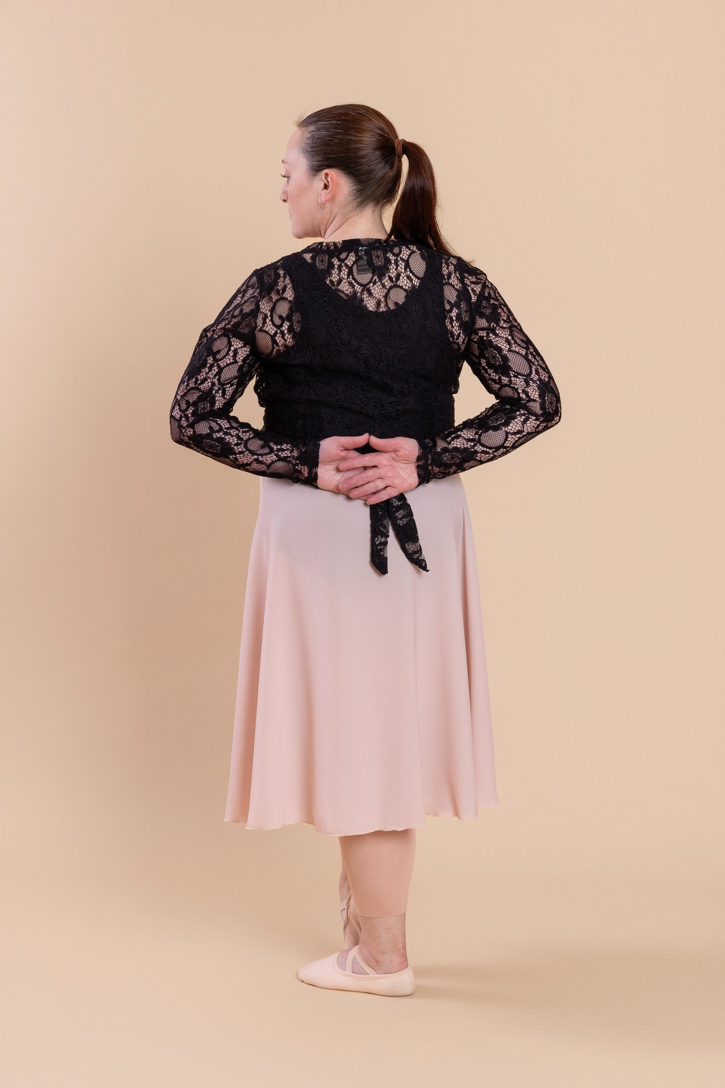 Classic Side Split Skirt